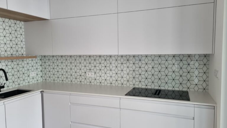 Obklad za kuchyňskou linku s potiskem