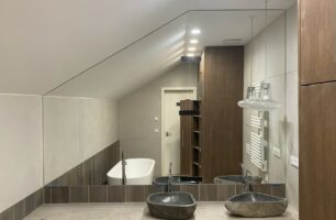 Ekologické zrcadlo Mirox 4Green: spolehlivý materiál pro moderní skleněné obklady